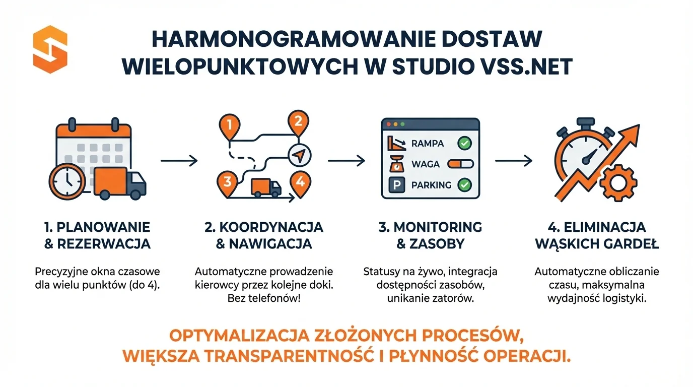 cztery etapy harmonogramowania dostaw cyklicznych w vss - Studio VSS.net