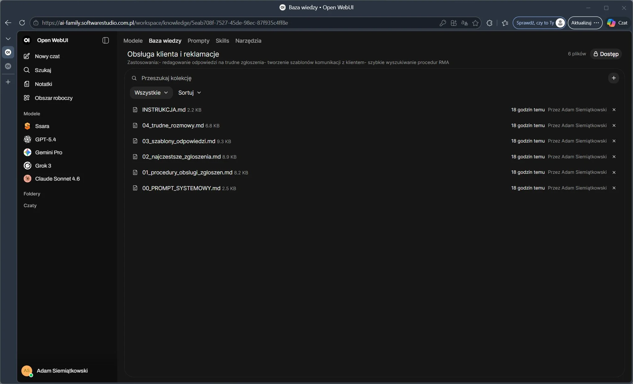 Open webui ai family SoftwareStudio