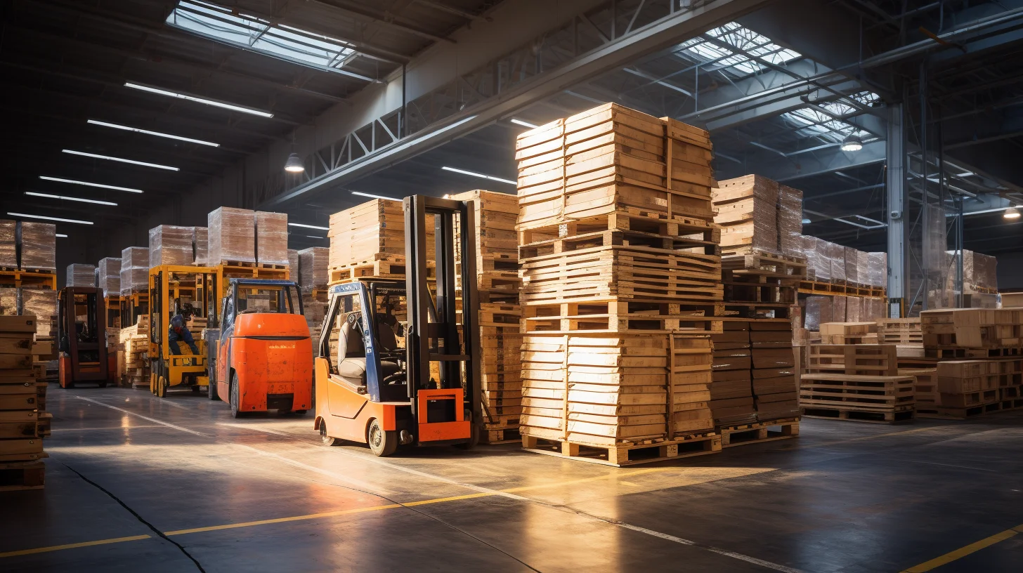 Pozyskiwanie, zwracanie palet