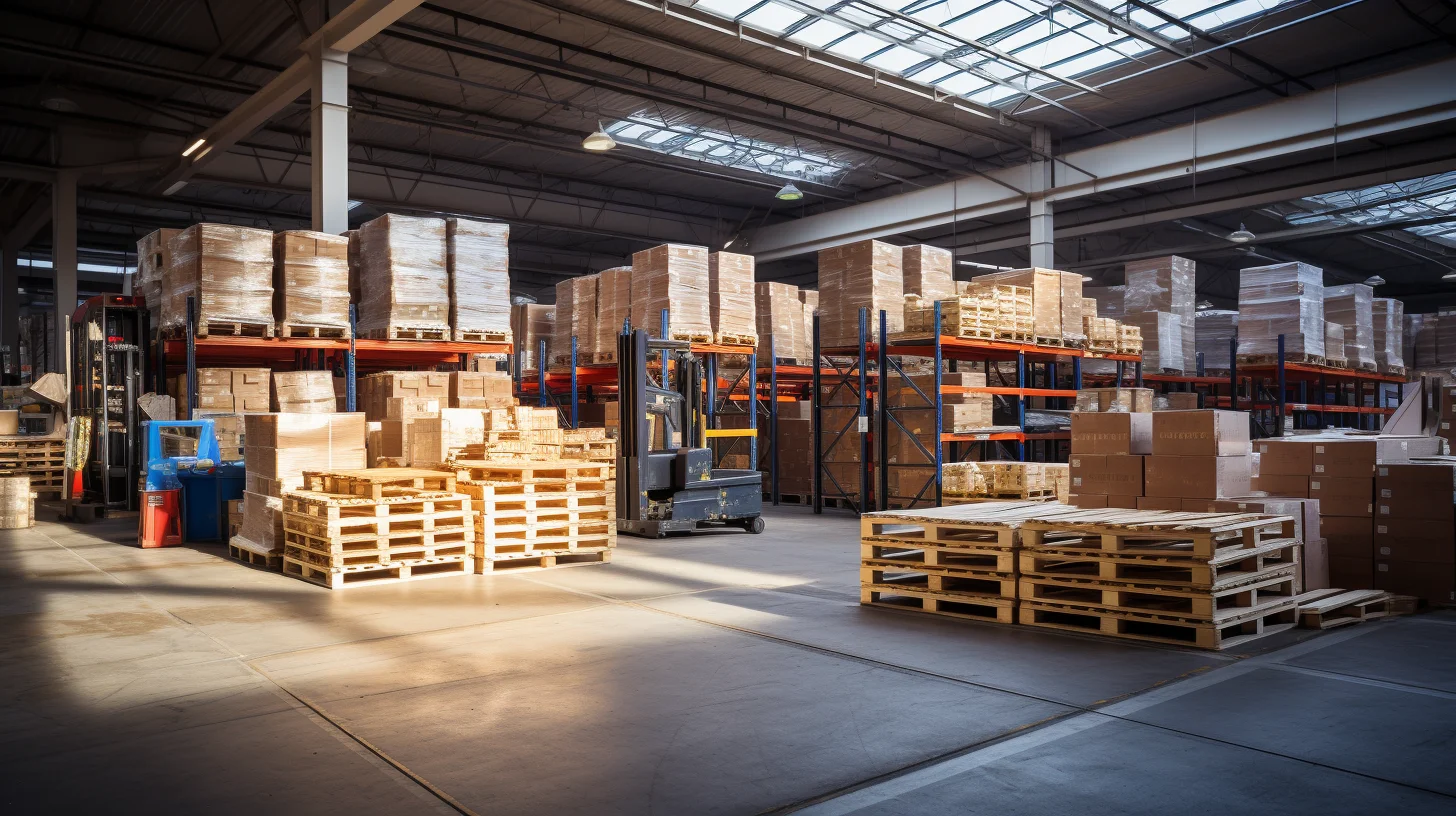 prosta obsługa magazynu palet