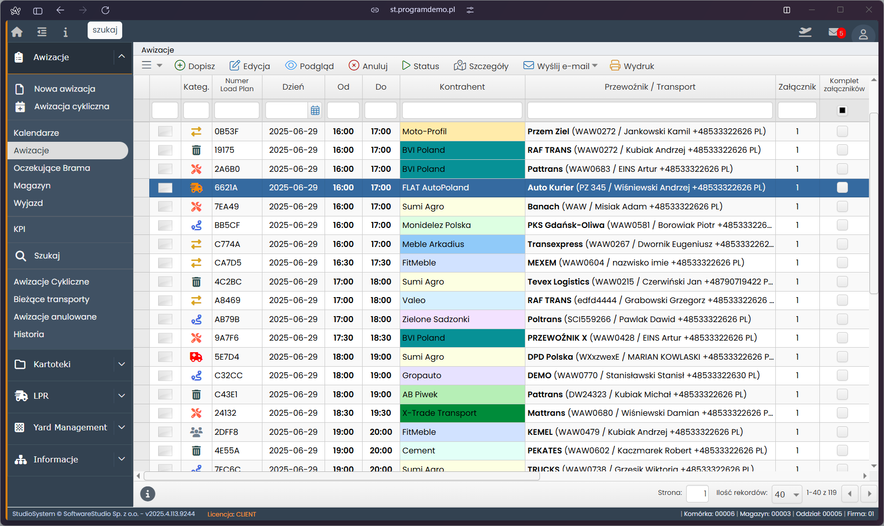 Yard Management System