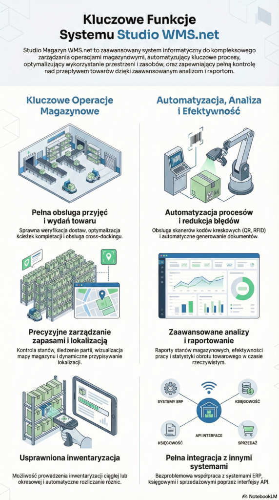 Program magazynowy Studio Magazyn WMS net