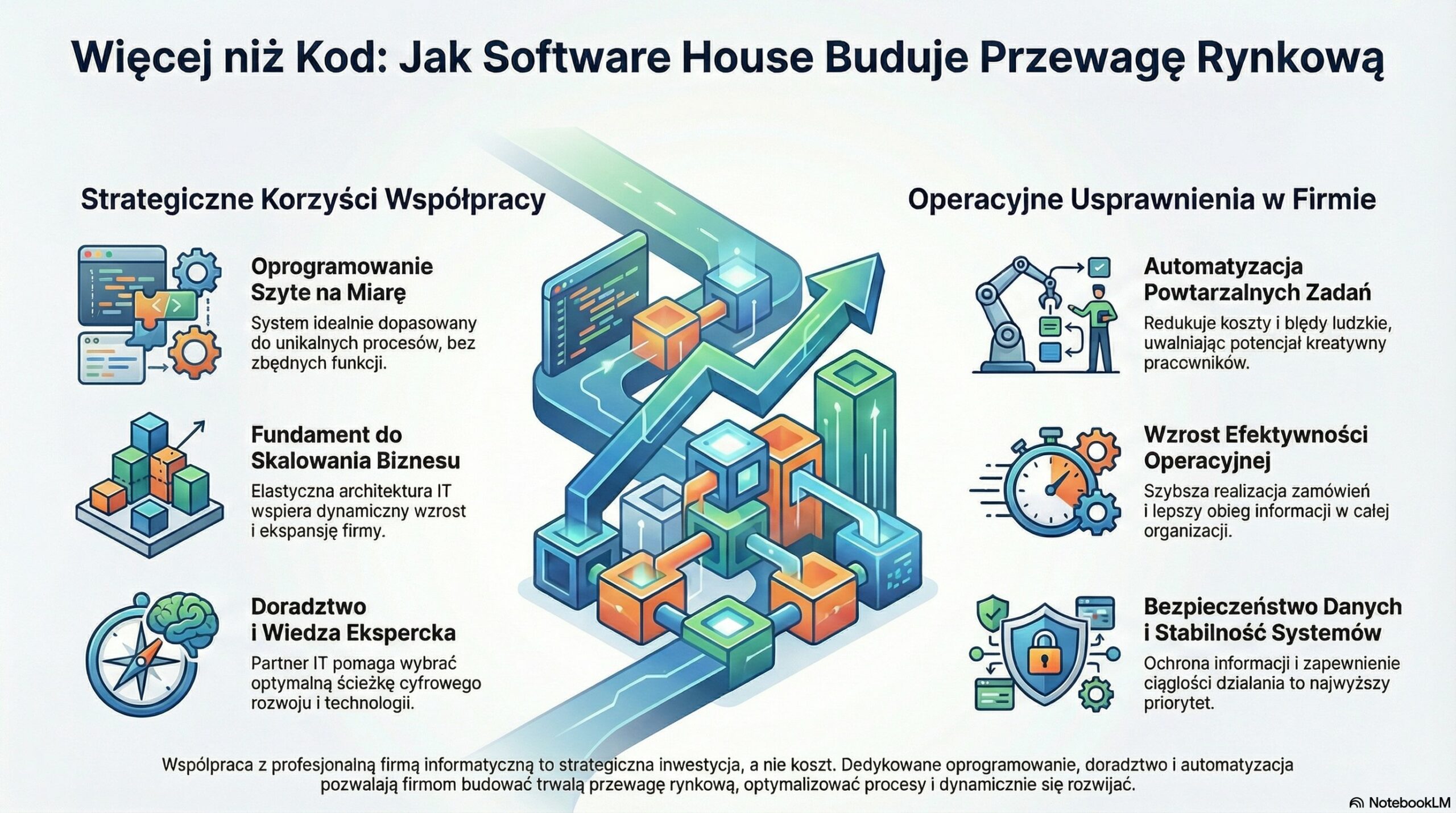 firma informatyczna pełni rolę strategicznego partnera